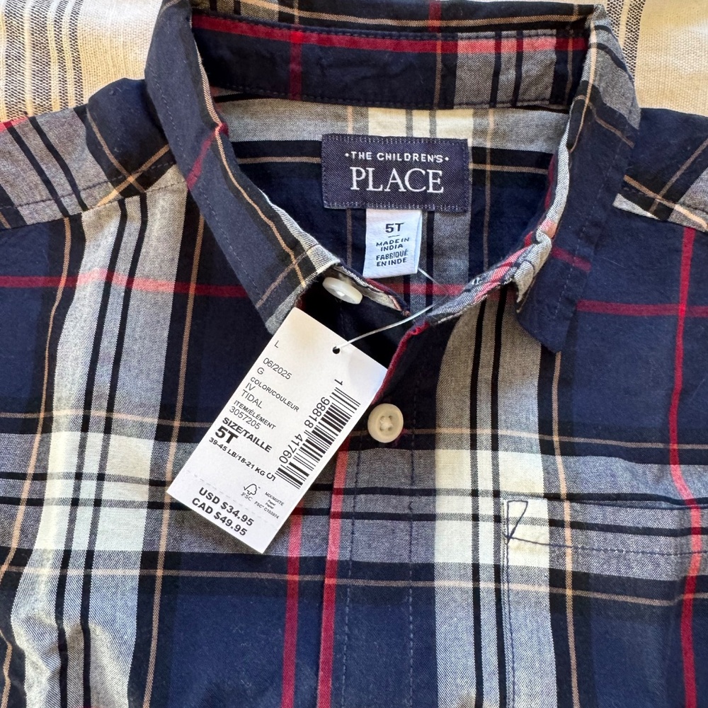 Handsome button up shirt, color: Tidal - Picture 3 of 3